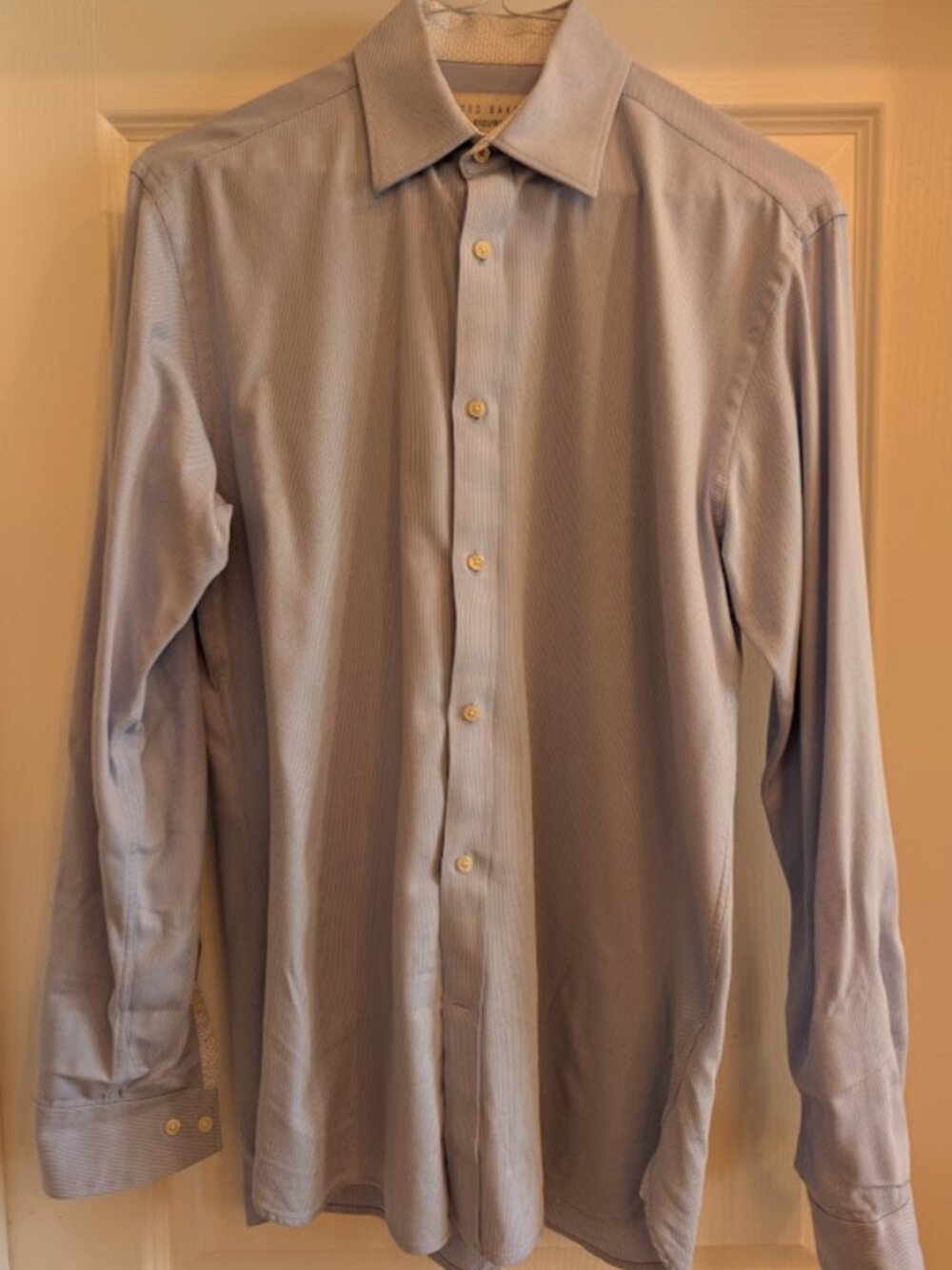 Ted Baker Endurance 15.5 34/35 Light Blue Dress Shirt